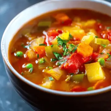Easy Vegetable Soup