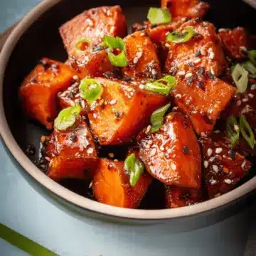 Teriyaki-Glazed Sweet Potatoes