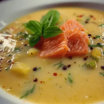Smoked Salmon Potato Soup