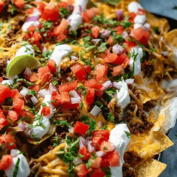 Beef Nachos Supreme
