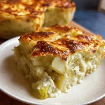 Leek and Potato Pie
