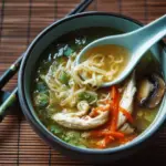 Japanese-Inspired Chicken Noodle Soup