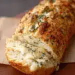 Garlic Thyme and Asiago Cheese Bread