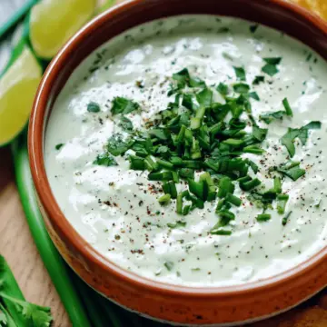 Cilantro Lime Yogurt Dip