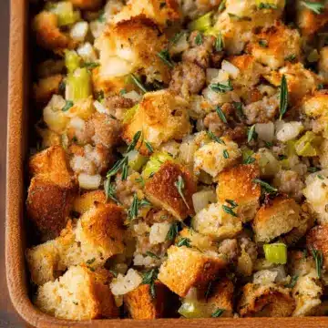 Turkey Sausage Stuffing
