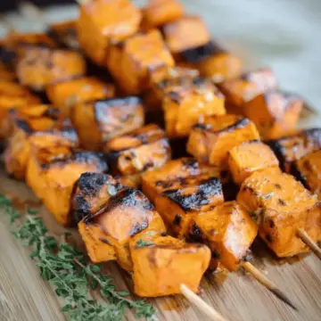 Grilled Sweet Potato Skewers