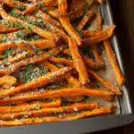 Garlic and Herb Sweet Potato Fries