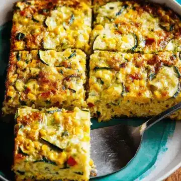 Zucchini, Corn & Egg Casserole