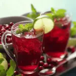 Cranberry-Mint Iced Tea