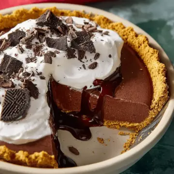 No-Bake Chocolate Pie