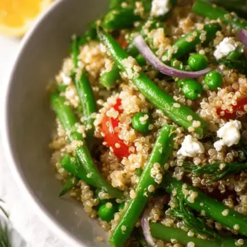 Green Bean Quinoa Salad