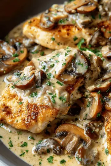 Creamy Mushroom Chicken