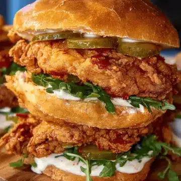 Spicy Chicken Sandwich Recipe with Homemade Sauce