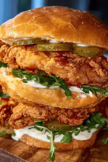 Spicy Chicken Sandwich Recipe with Homemade Sauce