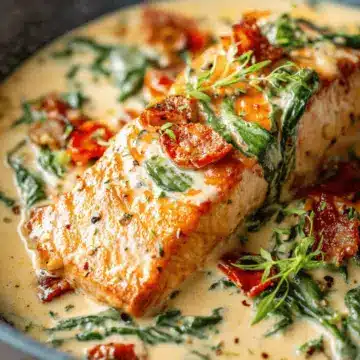 Creamy Tuscan Salmon