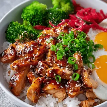 The Best Teriyaki Chicken Rice Bowl