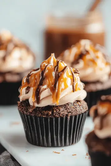 Chocolate Caramel Cupcakes
