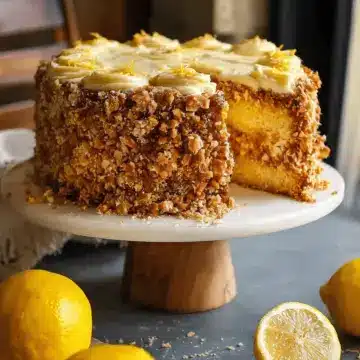 Lemon Crunch Cake Recipe
