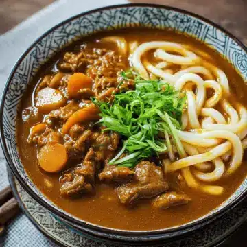 Japanese Curry Udon (Kare Udon)