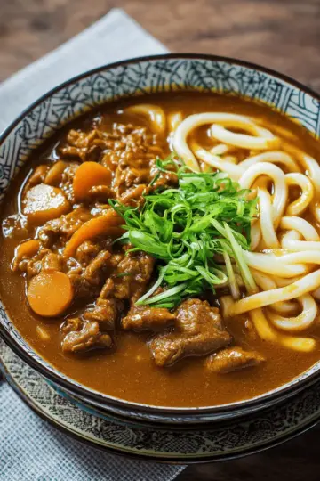 Japanese Curry Udon (Kare Udon)