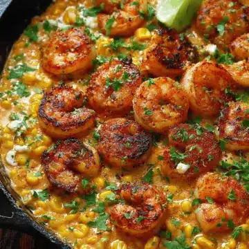 Shrimp and Creamed Corn (30 Minutes, One-Pan)