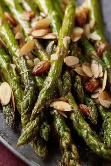 Roasted Asparagus with Almonds