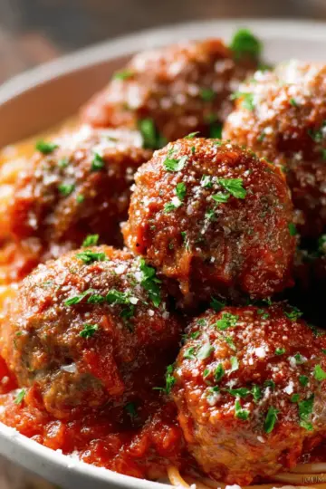 Melt-In-Your-Mouth Italian Meatballs