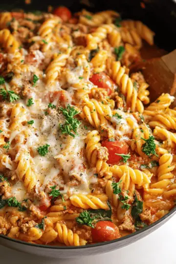 Ground Turkey Pasta Recipe