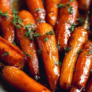 Brown Sugar Glazed Carrots