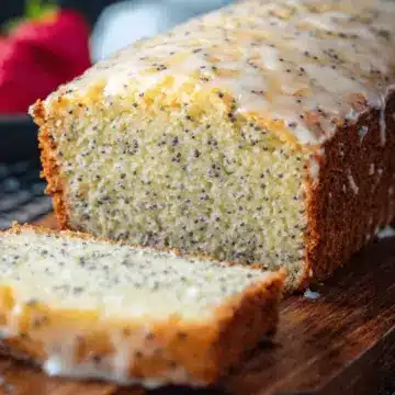 Almond Poppyseed Loaf Cake
