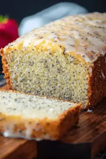 Almond Poppyseed Loaf Cake