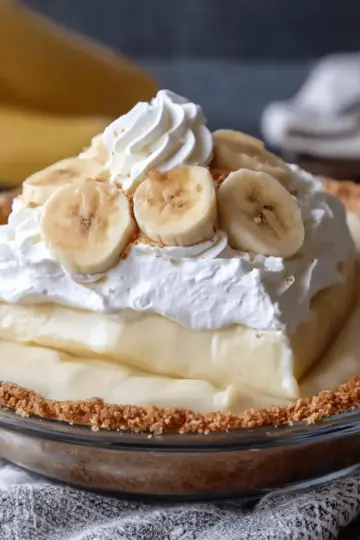 Old-Fashioned Banana Cream Pie