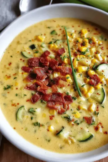 Zucchini Corn Chowder
