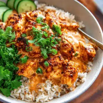Coconut Chicken Rice Bowl
