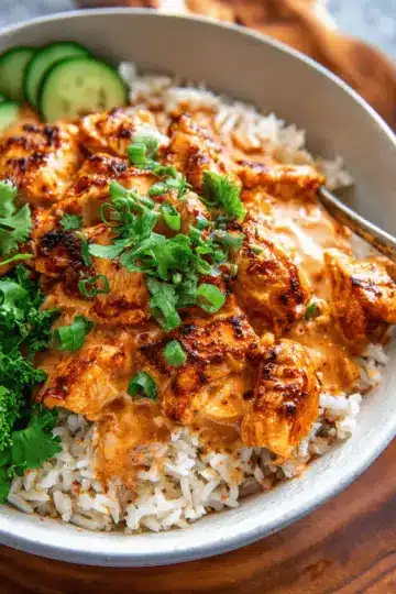 Coconut Chicken Rice Bowl