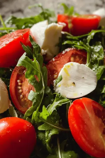 Arugula, Tomato and Mozzarella Salad