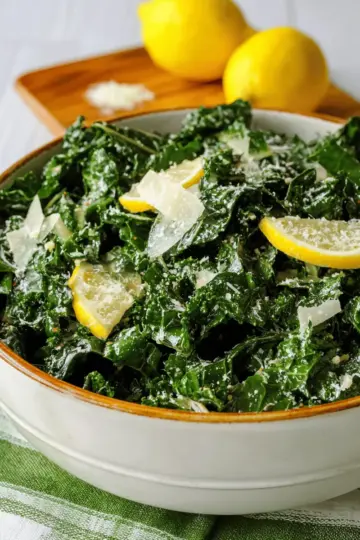 Lemon Parmesan Kale Salad