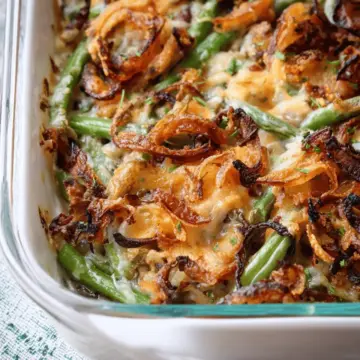 The Green Bean Casserole. . Reinvented
