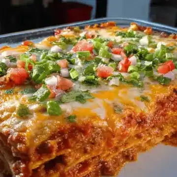 Mexican Lasagna with Noodles