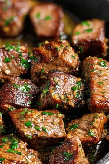 Garlic Butter Steak Bites