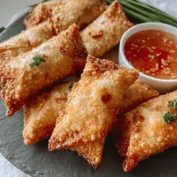 Crab Rangoon Egg Rolls
