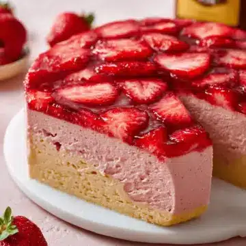 Strawberry Mousse Cake