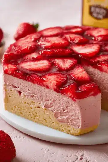 Strawberry Mousse Cake