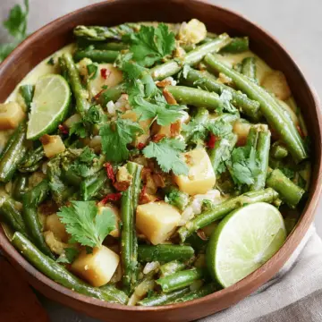 Coconut Green Bean Curry Recipe