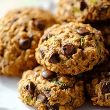 Zucchini Oatmeal Chocolate Chip Cookie Recipe