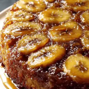 Banana Upside Down Cake
