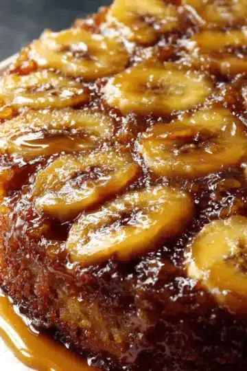 Banana Upside Down Cake