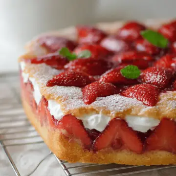 Fresh Strawberry Cake