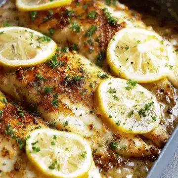 Lemon Garlic Tilapia