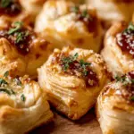 Puff Pastry Brie Bites